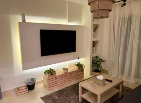 Cozy white bear
